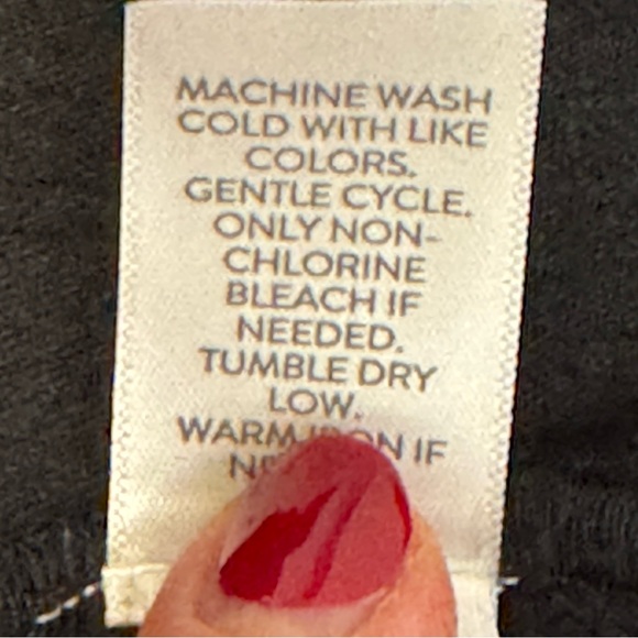 J. Jill Black Blouse with Gold Embroidery - Picture 5 of 9